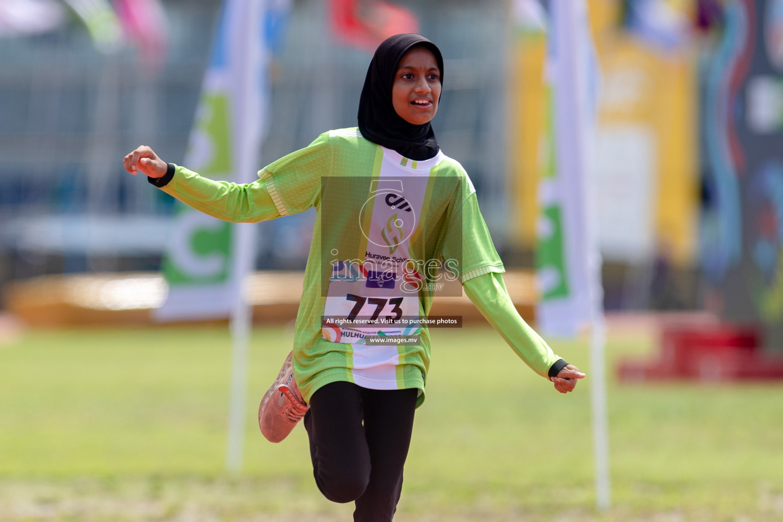 Day two of Inter School Athletics Championship 2023 was held at Hulhumale' Running Track at Hulhumale', Maldives on Sunday, 15th May 2023. Photos: Shuu/ Images.mv