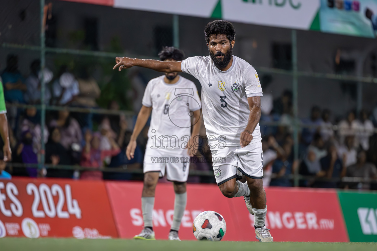 Team DJA vs Male' City Council in Club Maldives Classic 2024 held in Rehendi Futsal Ground, Hulhumale', Maldives on Tuesday, 10th September 2024.
Photos: Ismail Thoriq / images.mv