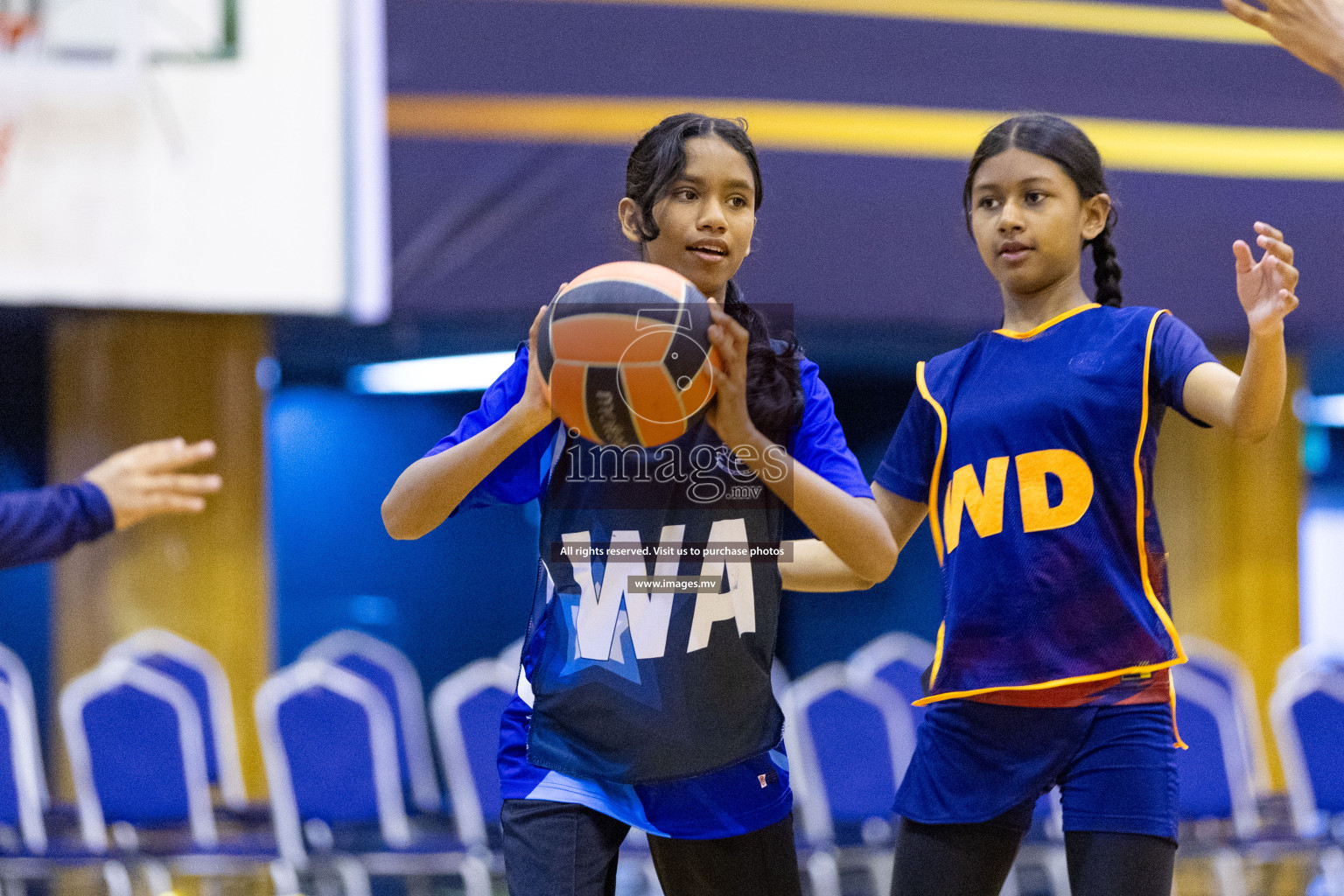 Day2 of 24th Interschool Netball Tournament 2023 was held in Social Center, Male', Maldives on 28th October 2023. Photos: Nausham Waheed / images.mv