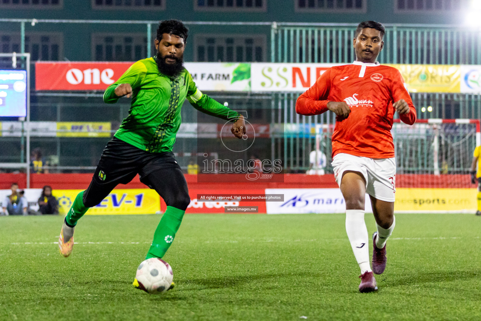 HA. Vashafaru vs HA. Utheemu in Day 6 of Golden Futsal Challenge 2023 on 10 February 2023 in Hulhumale, Male, Maldives