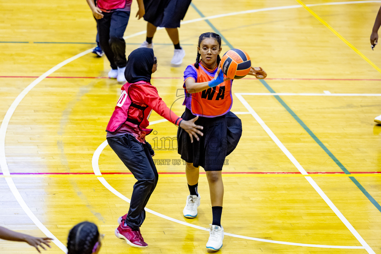 Day 4 of 25th Inter-School Netball Tournament was held in Social Center at Male', Maldives on Monday, 12th August 2024. Photos: Nausham Waheed / images.mvbv c
7pm 🕖 your 66788