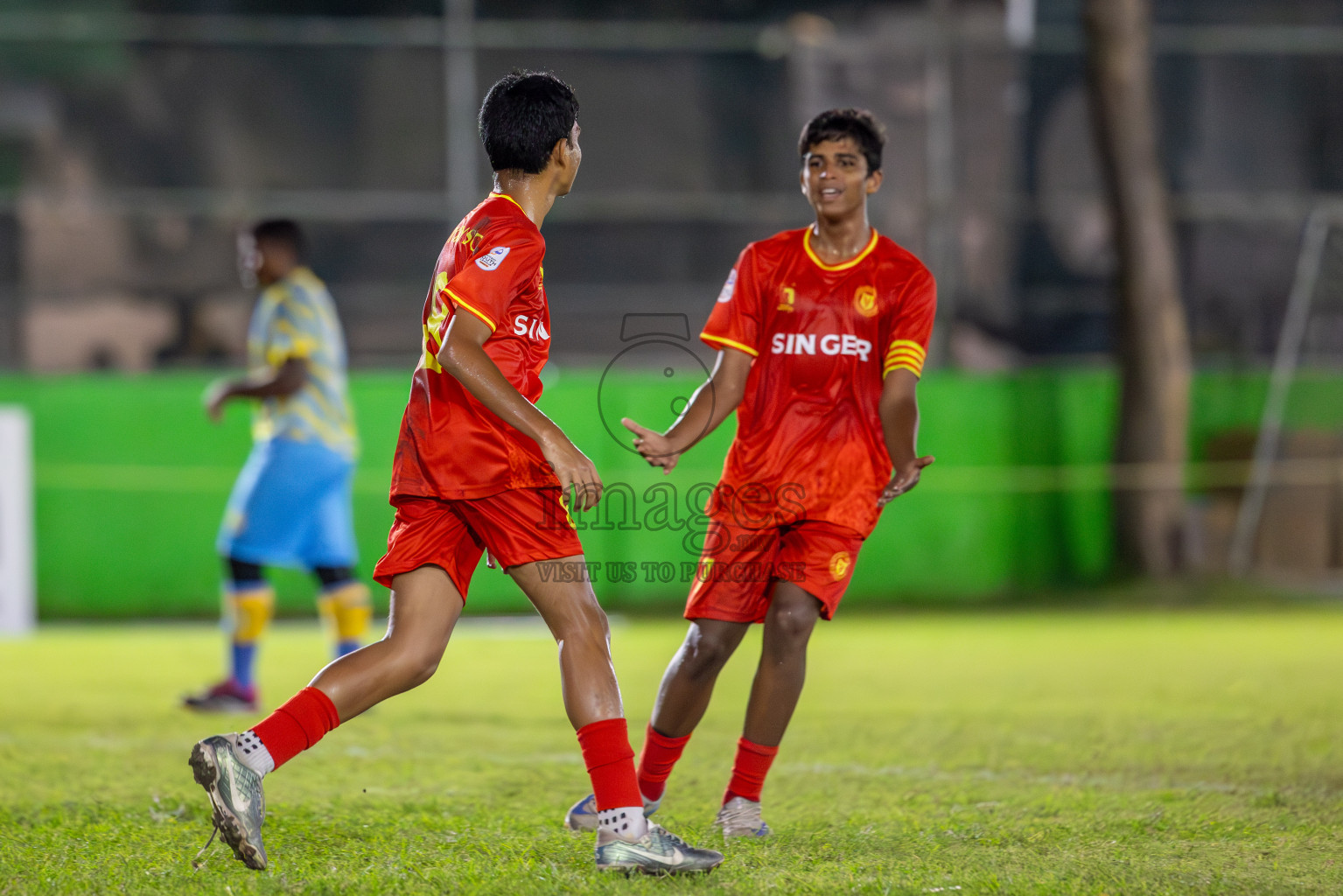 Dhivehi Youth League 2024 - Day 1. Matches held at Henveiru Stadium on 21st November 2024 , Thursday. Photos: Shuu Abdul Sattar/ Images.mv