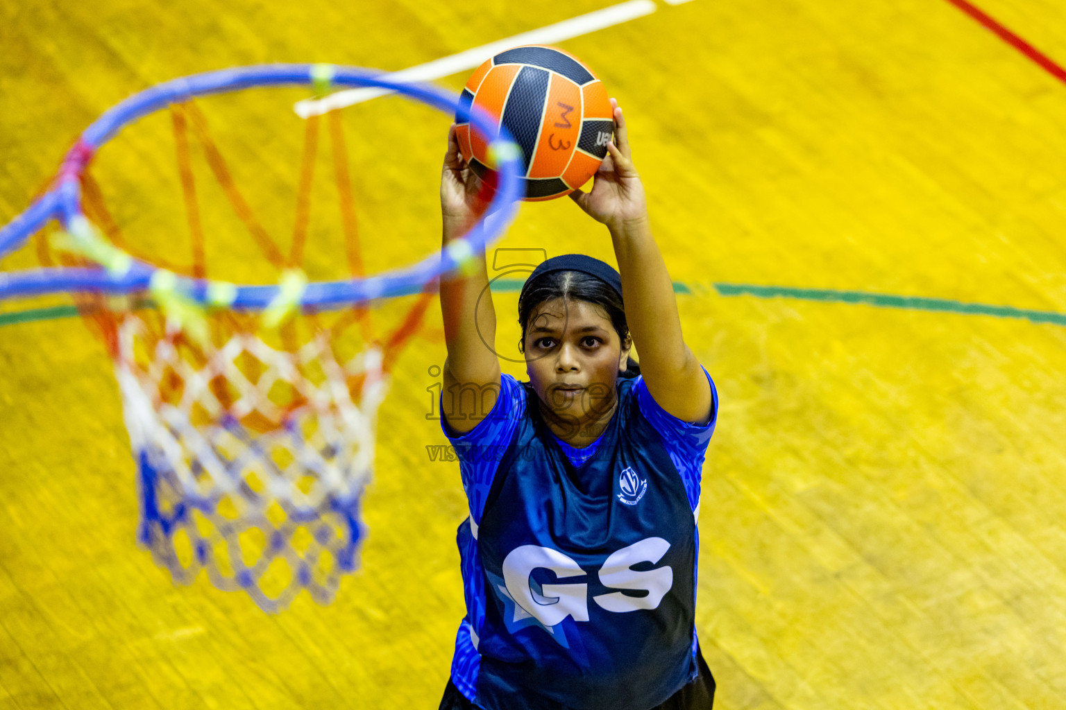 Day 4 of 25th Inter-School Netball Tournament was held in Social Center at Male', Maldives on Monday, 12th August 2024. Photos: Nausham Waheed / images.mv