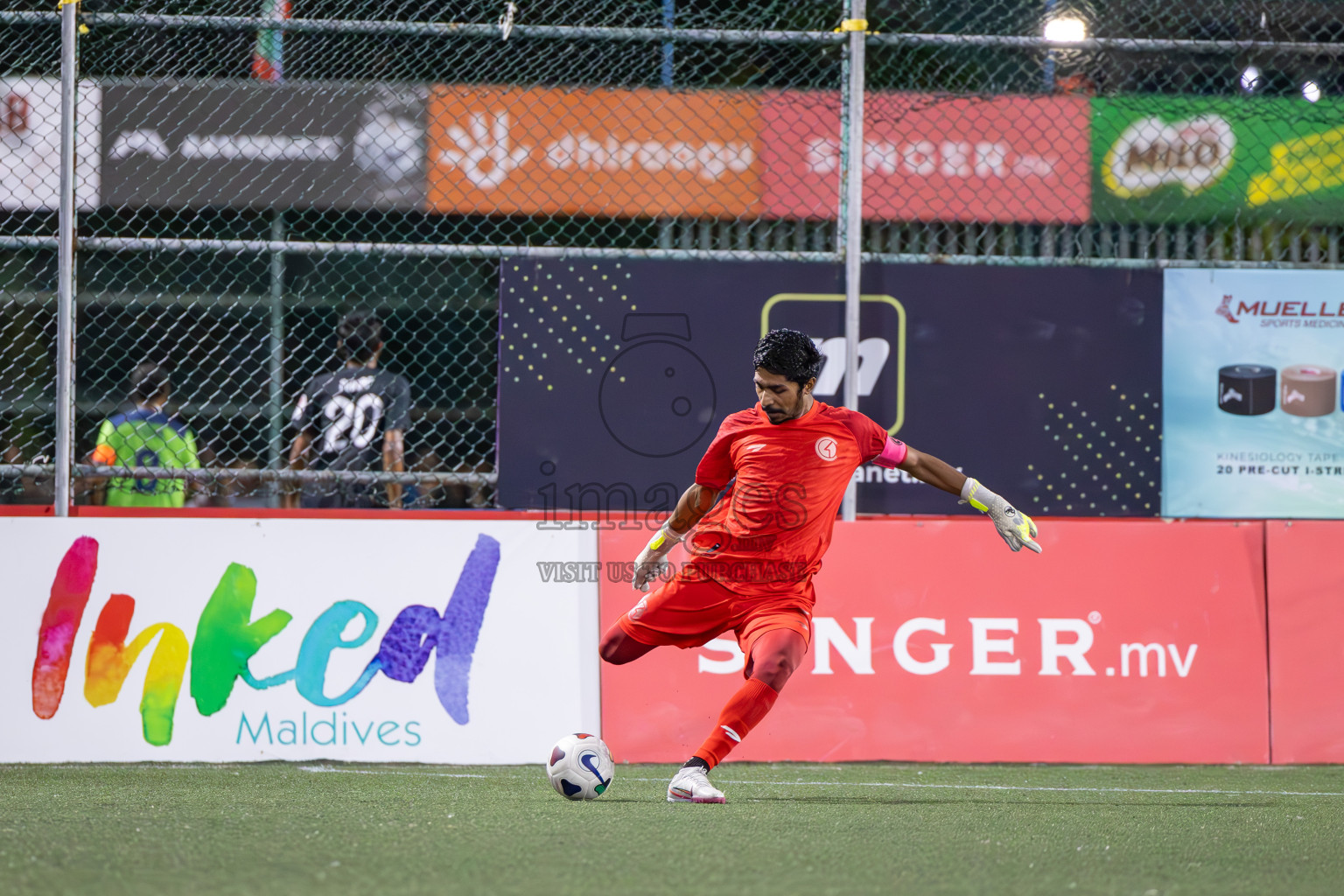 HDC vs MACL in Round of 16 of Club Maldives Cup 2024 held in Rehendi Futsal Ground, Hulhumale', Maldives on Monday, 7th October 2024. Photos: Ismail Thoriq / images.mv