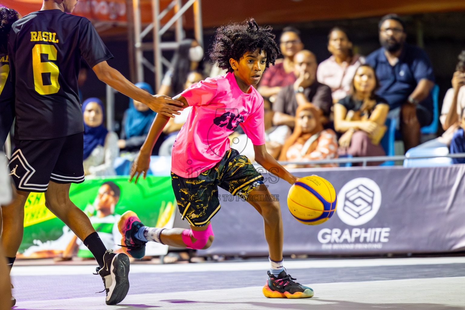 Day 7 of MILO Ramadan 3x3 Challenge 2024 was held in Ekuveni Outdoor Basketball Court at Male', Maldives on Monday, 18th March 2024.
Photos: Mohamed Mahfooz Moosa / images.mv