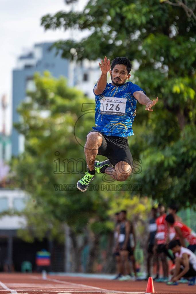 Day 3 of 33rd National Athletics Championship was held in Ekuveni Track at Male', Maldives on Saturday, 7th September 2024.
Photos: Suaadh Abdul Sattar / images.mv