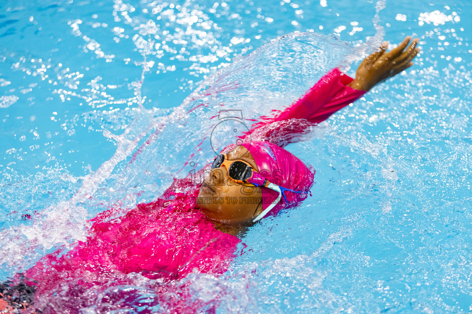 Day 4 of BML 6th National Kids Swimming Kids Festival 2025 held in Hulhumale', Maldives on Thursday, 6th November 2024. Photos: Hassan Simah / images.mv