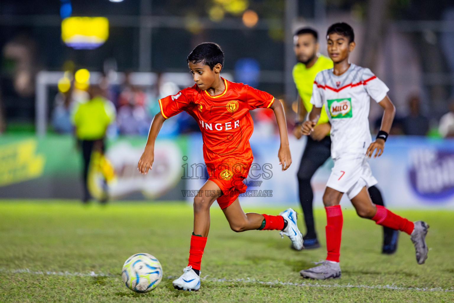 Under 12 Victory vs TC on day 3 of Dhivehi Youth League 2024 held at Henveiru Stadium on Saturday, 23rd November 2024. Photos: Nausham Waheed/ Images.mv