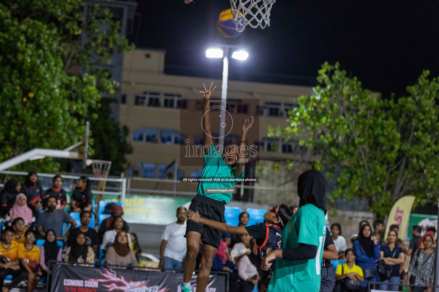 Day4 of Slamdunk by Sosal on 15th April 2023 held in Male'. Photos: Ismail Thoriq / images.mv