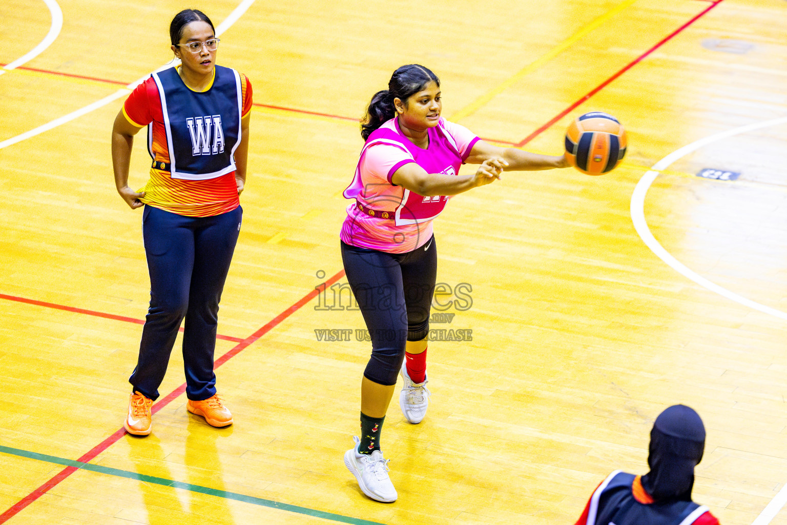 Sports Club Skylark vs Youth United Sports Club in Final of 21st National Netball Tournament was held in Social Canter at Male', Maldives on Monday, 13th May 2024. Photos: Nausham Waheed / images.mv