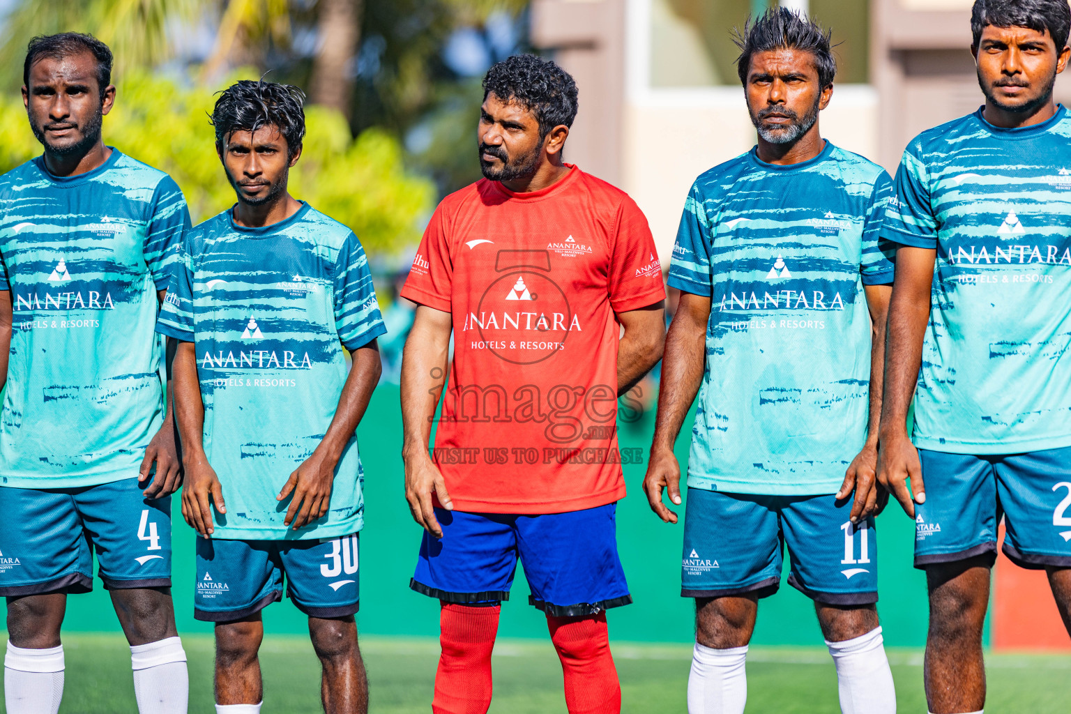 The Marina vs Anantara in Resort League 2025 (South Male Zone) was held on Sunday, 28th September 2025 in Crossroads's Maldives, Photos: Areef Adam / images.mv