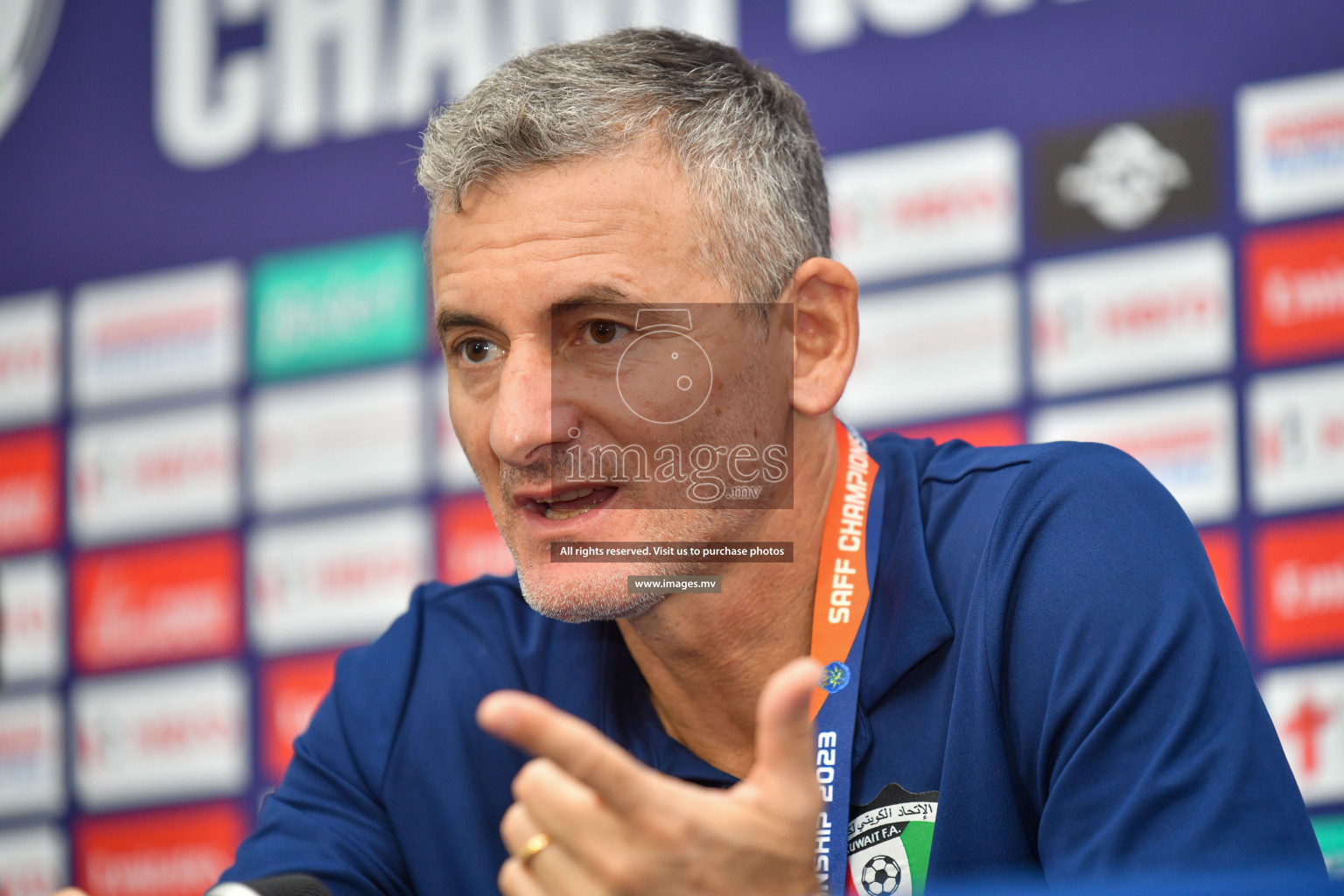 Kuwait vs Bangladesh in the Semi-final of SAFF Championship 2023 held in Sree Kanteerava Stadium, Bengaluru, India, on Saturday, 1st July 2023. Photos: Nausham Waheed, Hassan Simah / images.mv