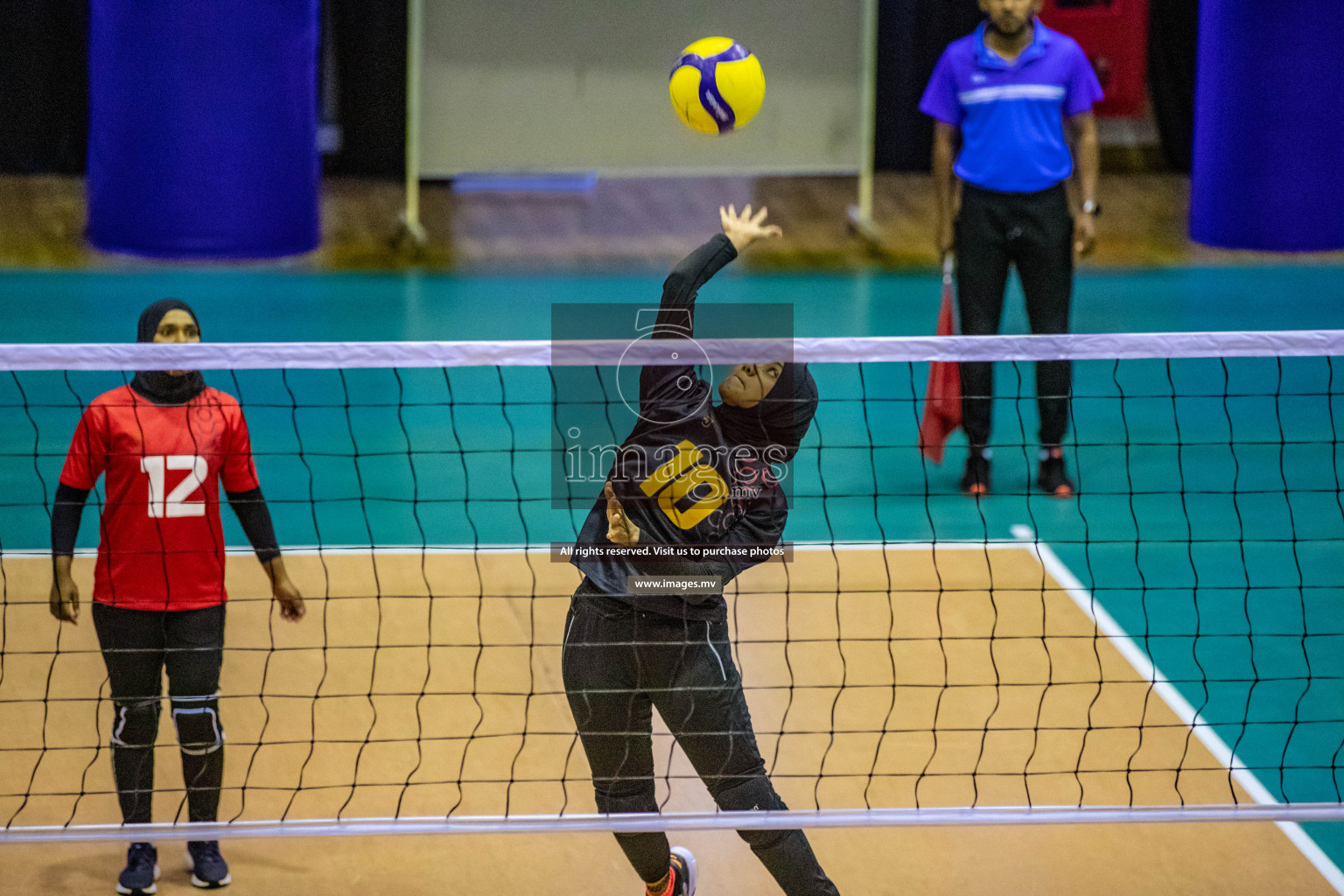 Volleyball Association Cup 2022-Women's Division-Match Day 6 was held in Male', Maldives on 28th May 2022 at Social Center Indoor Hall Photos By: Nausham Waheed /images.mv