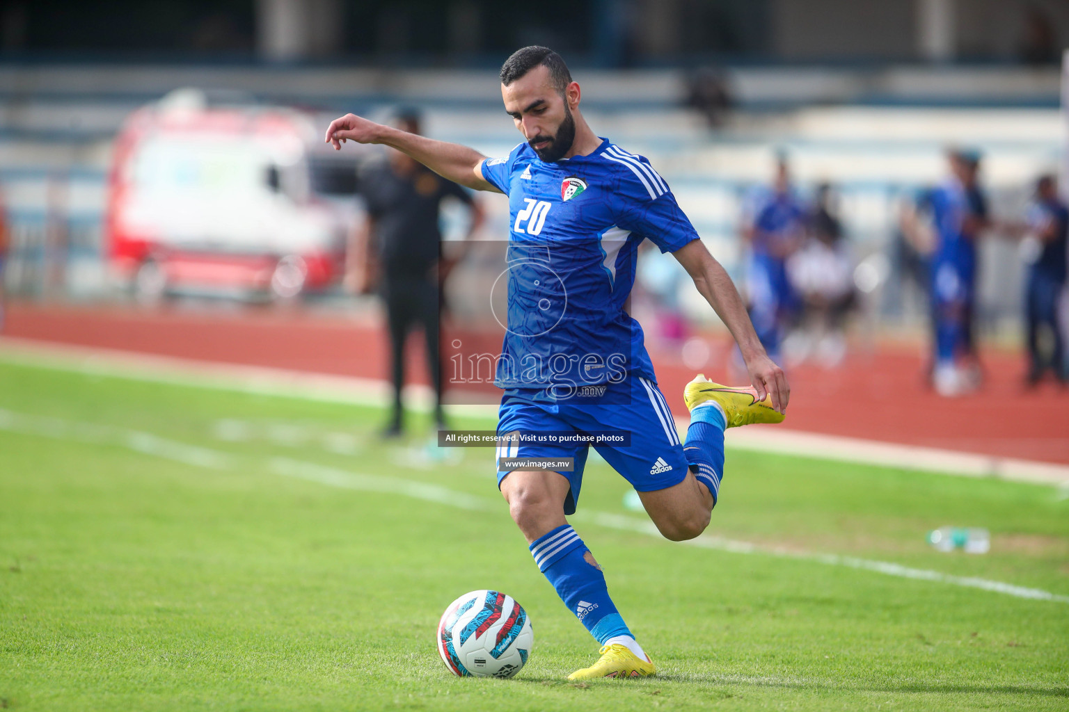 Pakistan vs Kuwait in SAFF Championship 2023 held in Sree Kanteerava Stadium, Bengaluru, India, on Saturday, 24th June 2023. Photos: Nausham Waheedh / images.mv