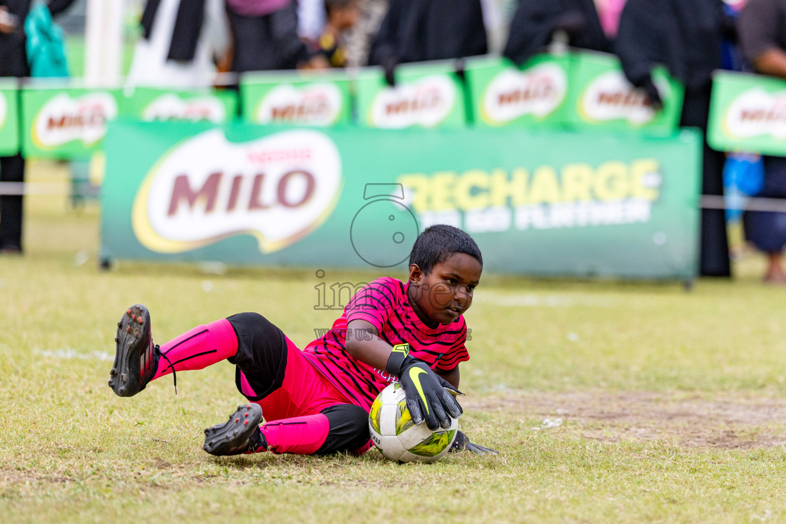 Day 1 of MILO SVAM Juniors 2025 (U-8) was held at Henveiru Stadium in Male', Maldives on Thursday, 26th June 2025. 
Photos: Hassan Simah / images.mv