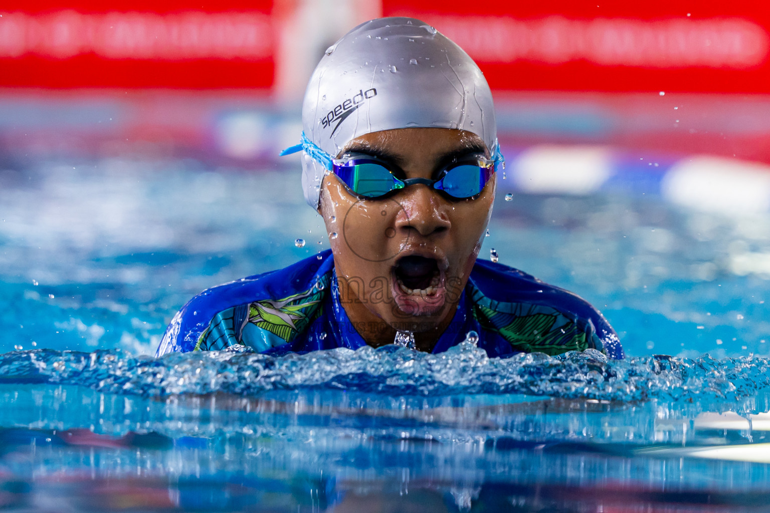 Day 2 of 20th Inter-school Swimming Competition 2024 held in Hulhumale', Maldives on Sunday, 13th October 2024. Photos: Nausham Waheed / images.mv