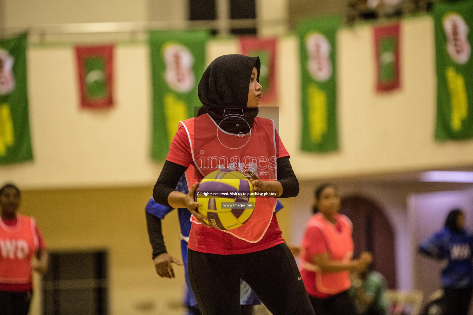 Milo National Netball Tournament 30th November 2021 at Social Center Indoor Court, Male, Maldives. Photos: Shuu & Nausham/ Images Mv