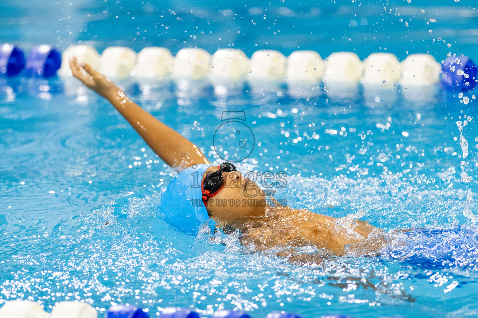 Day 4 of BML 6th National Kids Swimming Kids Festival 2025 held in Hulhumale', Maldives on Thursday, 6th November 2024. Photos: Hassan Simah / images.mv