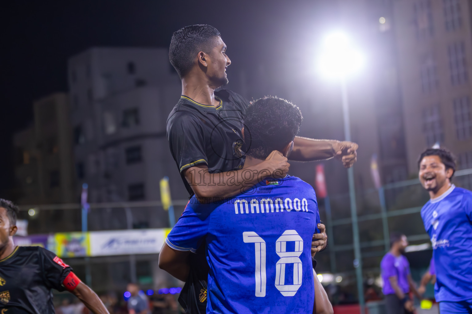 HA Utheemu vs HDh Naivaadhoo in Zone 1 Final on Day 389 of Golden Futsal Challenge 2024 which was held on Saturday, 24th February 2024, in Hulhumale', Maldives Photos: Ismail Thoriq / images.mv