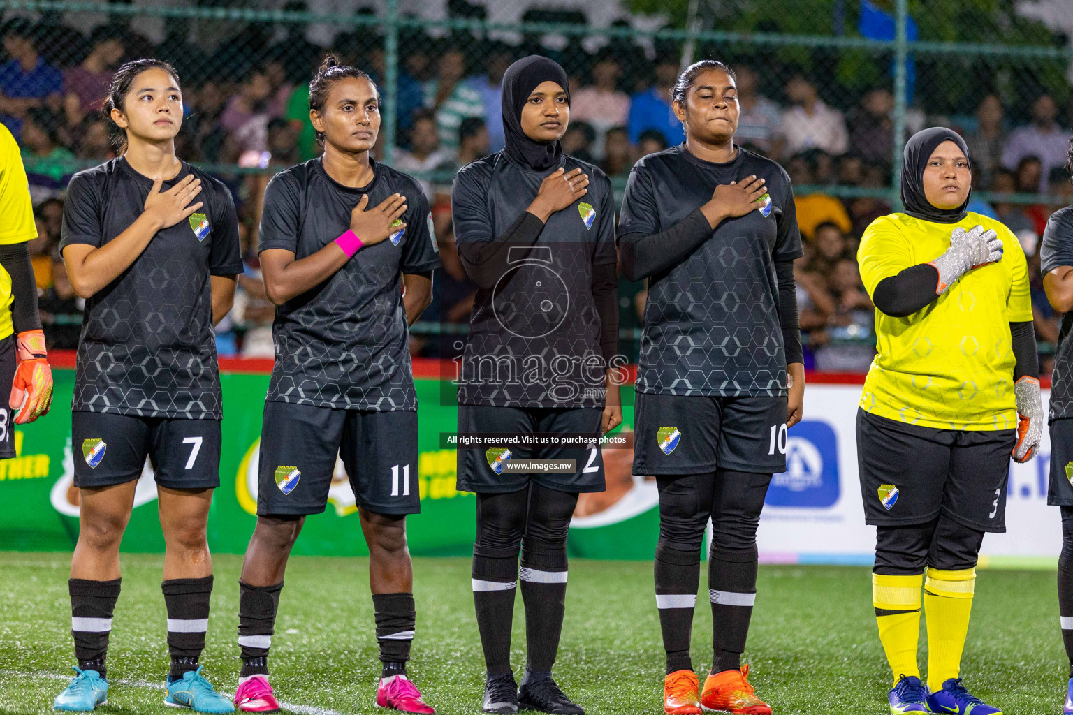 Club WAMCO vs DSC in the Semi-fiansl of Eighteen Thirty Women's Futsal Fiesta 2022 was held in Hulhumale', Maldives on Saturday, 29th October 2022. Photos: Ismail Thoriq / images.mv