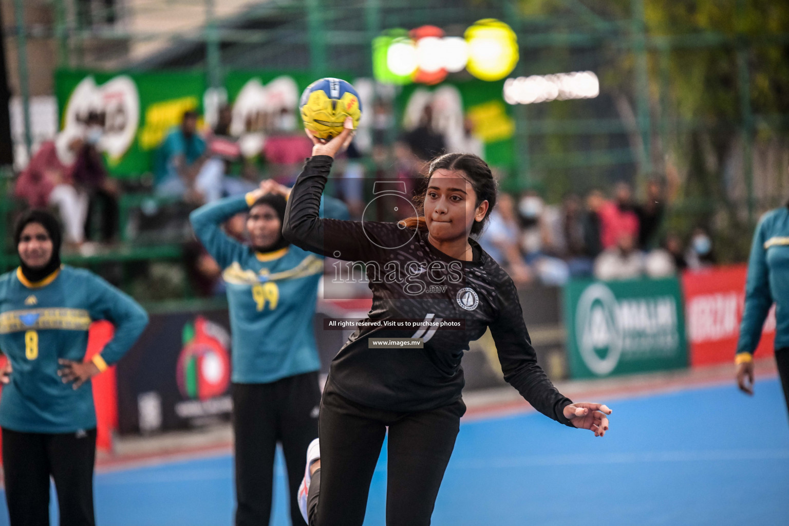 Day 10 of Milo 6th Inter Office Handball Tournament 2022 - Photos by Nausham Waheed