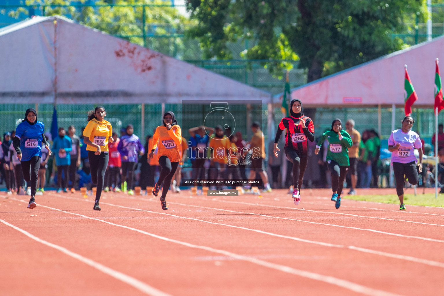 Day 1 of Inter-School Athletics Championship held in Male', Maldives on 22nd May 2022. Photos by: Maanish / images.mv