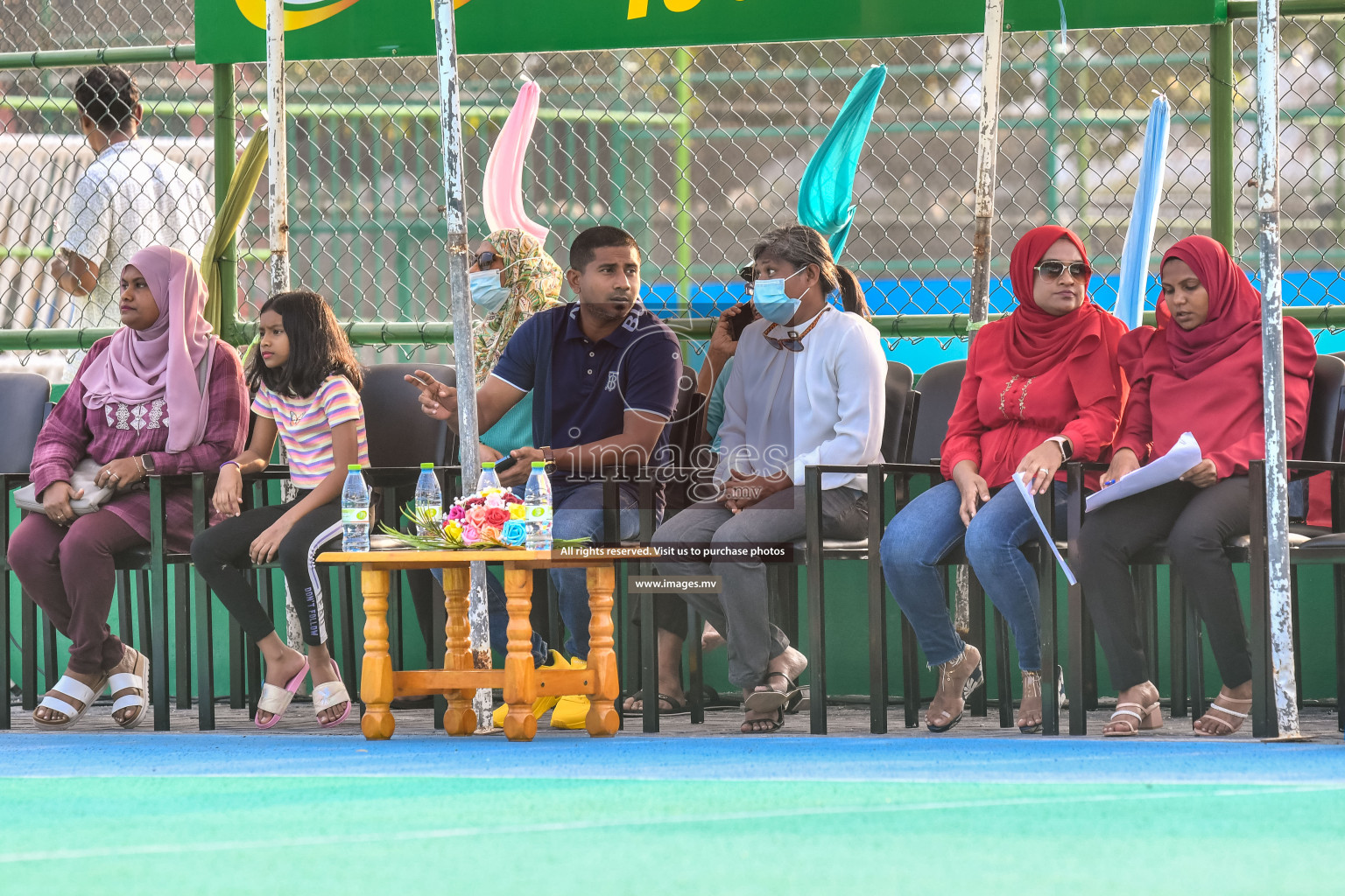 Final of Junior Netball Championship 2022 held in Male', Maldives on 19th March 2022. Photos by Nausham Waheed