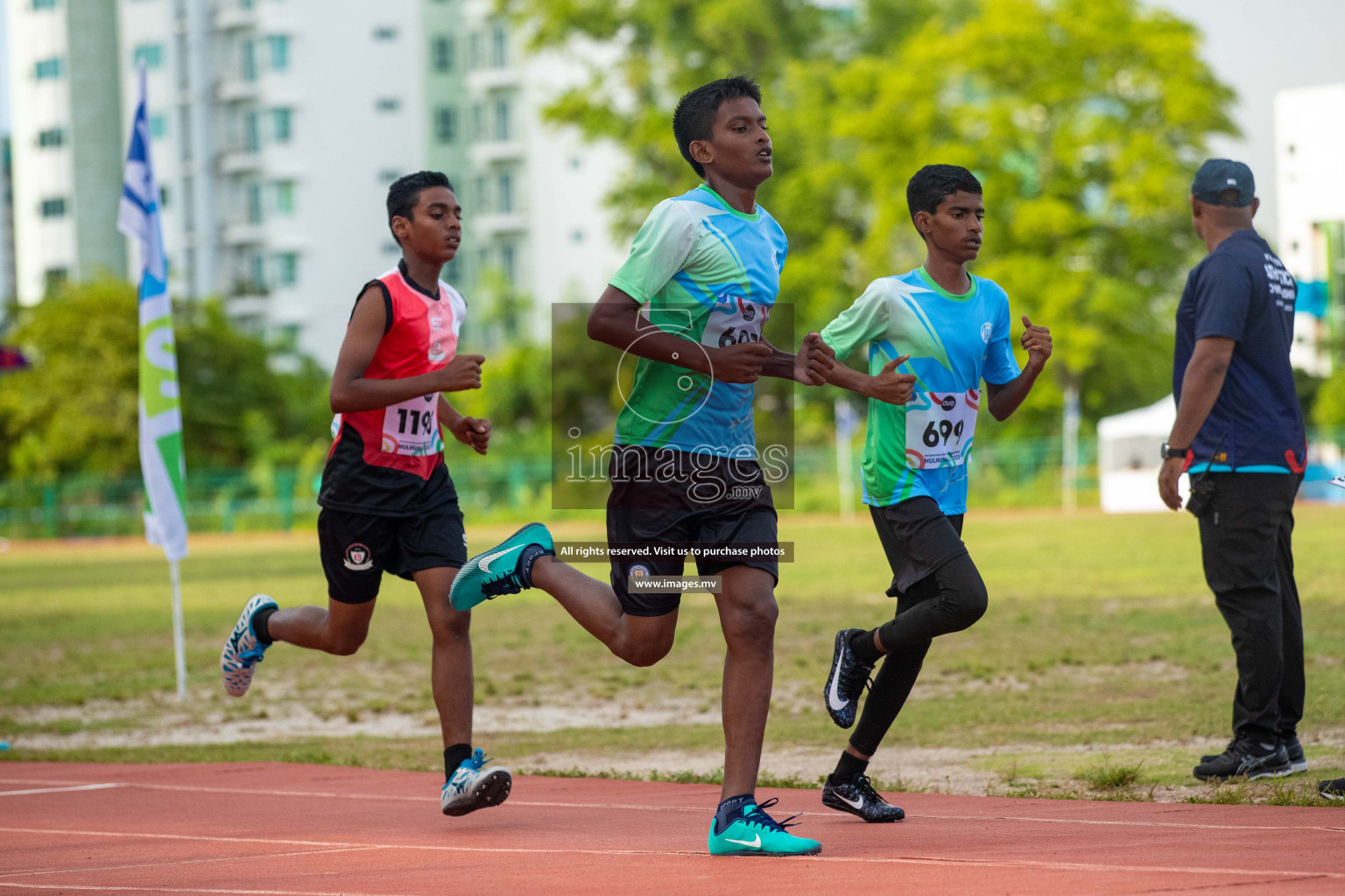 Day three of Inter School Athletics Championship 2023 was held at Hulhumale' Running Track at Hulhumale', Maldives on Tuesday, 16th May 2023. Photos: Nausham Waheed / images.mv