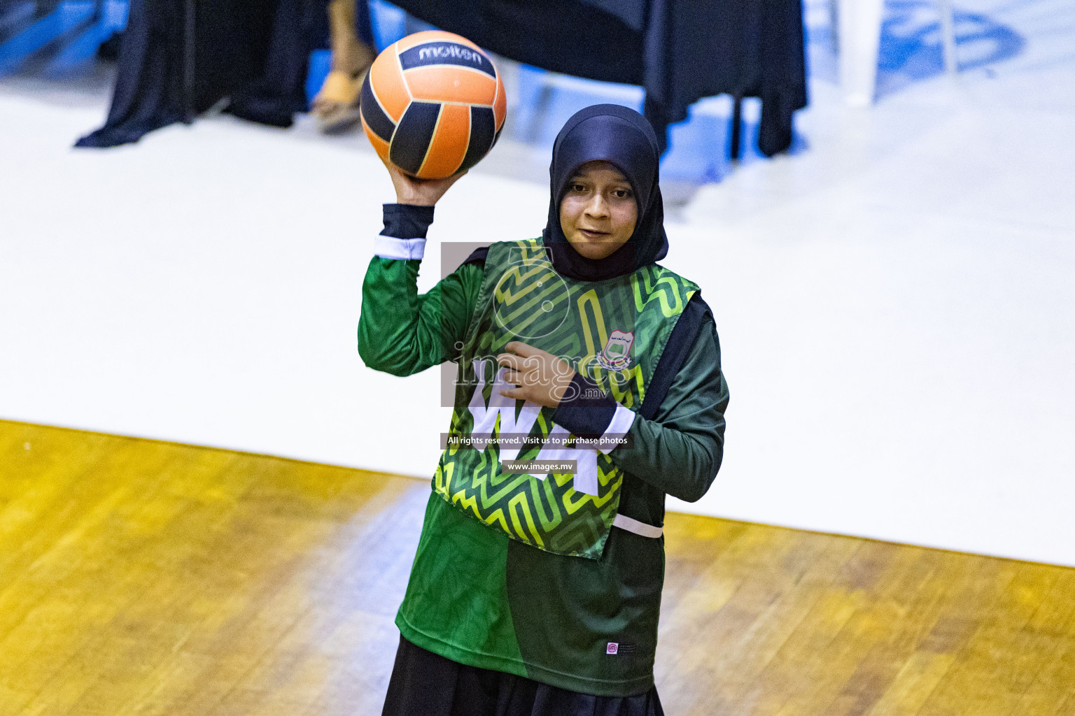 Day2 of 24th Interschool Netball Tournament 2023 was held in Social Center, Male', Maldives on 28th October 2023. Photos: Nausham Waheed / images.mv