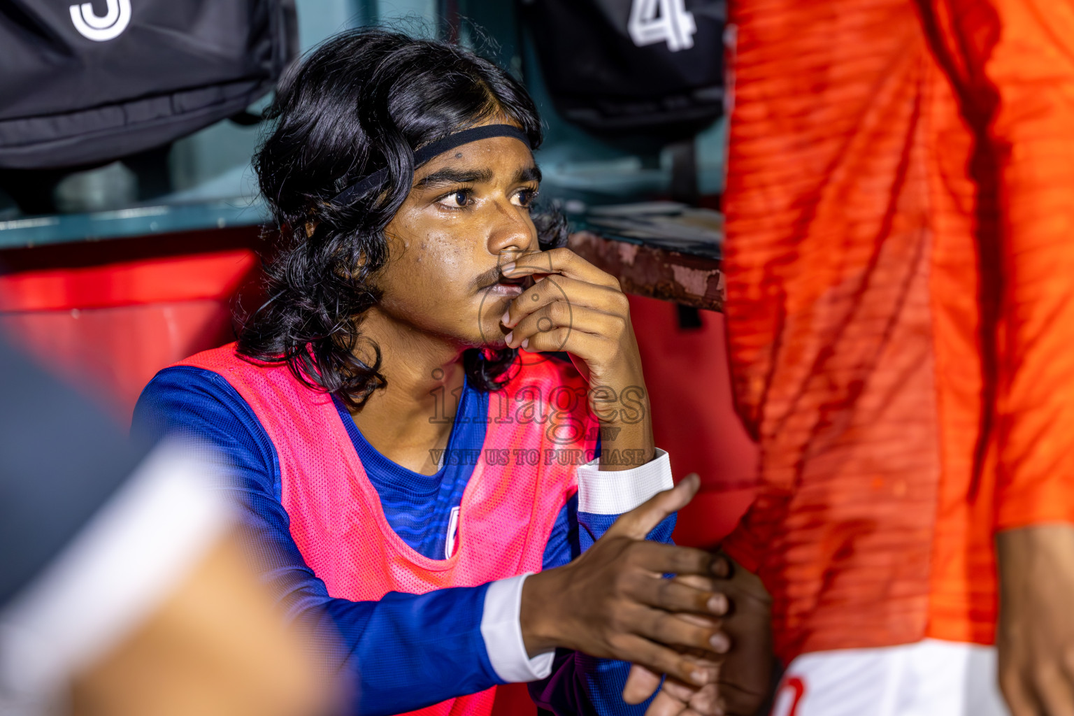 K Gaafaru vs K Kaashidhoo in Kaafu Atoll Semi Final in Day 24 of Golden Futsal Challenge 2025 was held on Tuesday , 28th January 2025, in Hulhumale', Maldives. Photos: Ismail Thoriq / images.mv