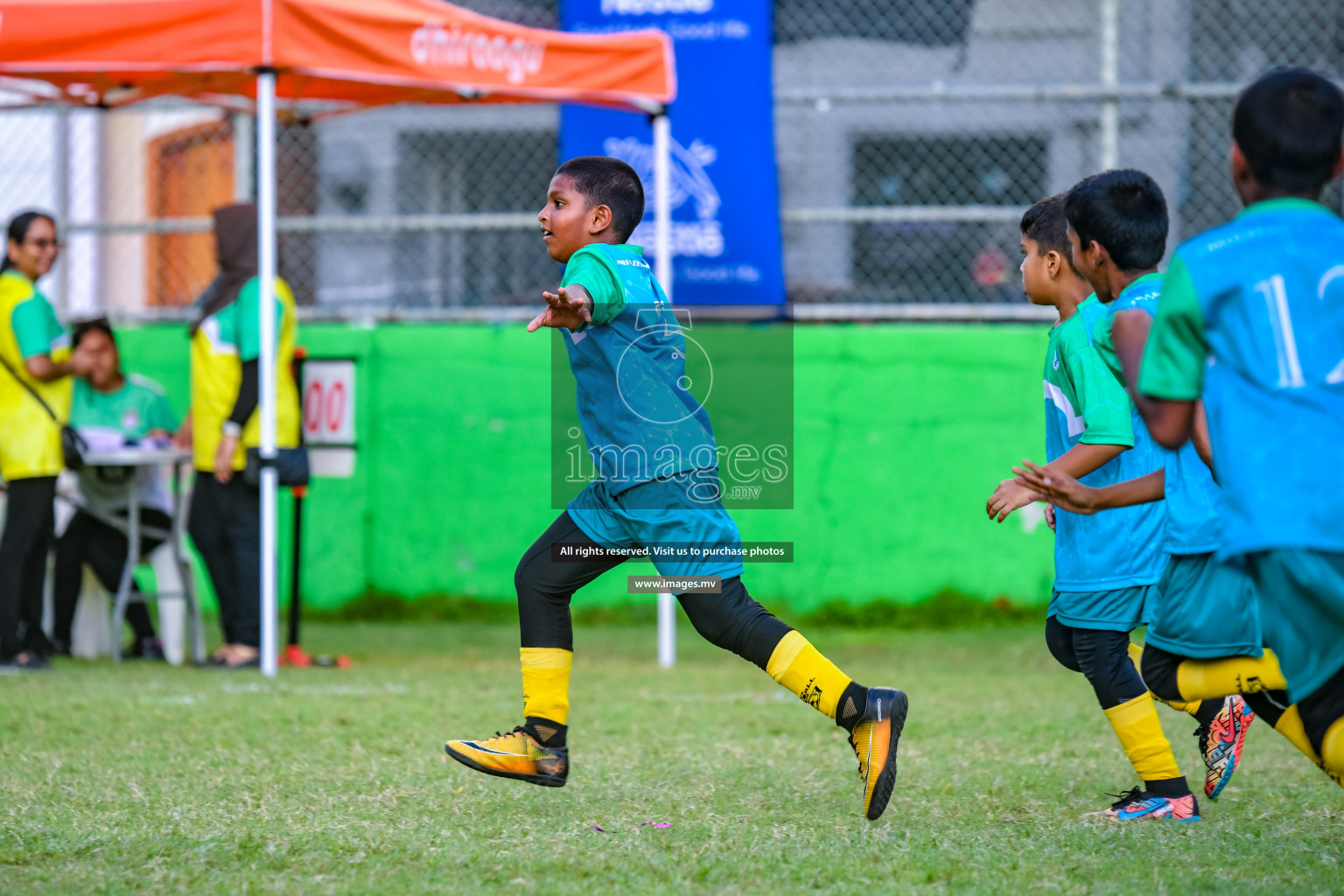 Day 1 of Milo Kids Football Fiesta 2022 was held in Male', Maldives on 19th October 2022. Photos: Nausham Waheed/ images.mv