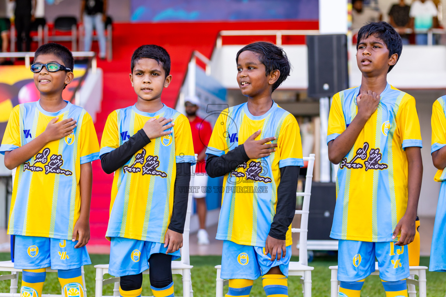 Day 2 of Under 10 MILO Academy Championship 2024 was held at National Stadium in Male', Maldives on Saturday, 27th April 2024. Photos: Nausham Waheed / images.mv