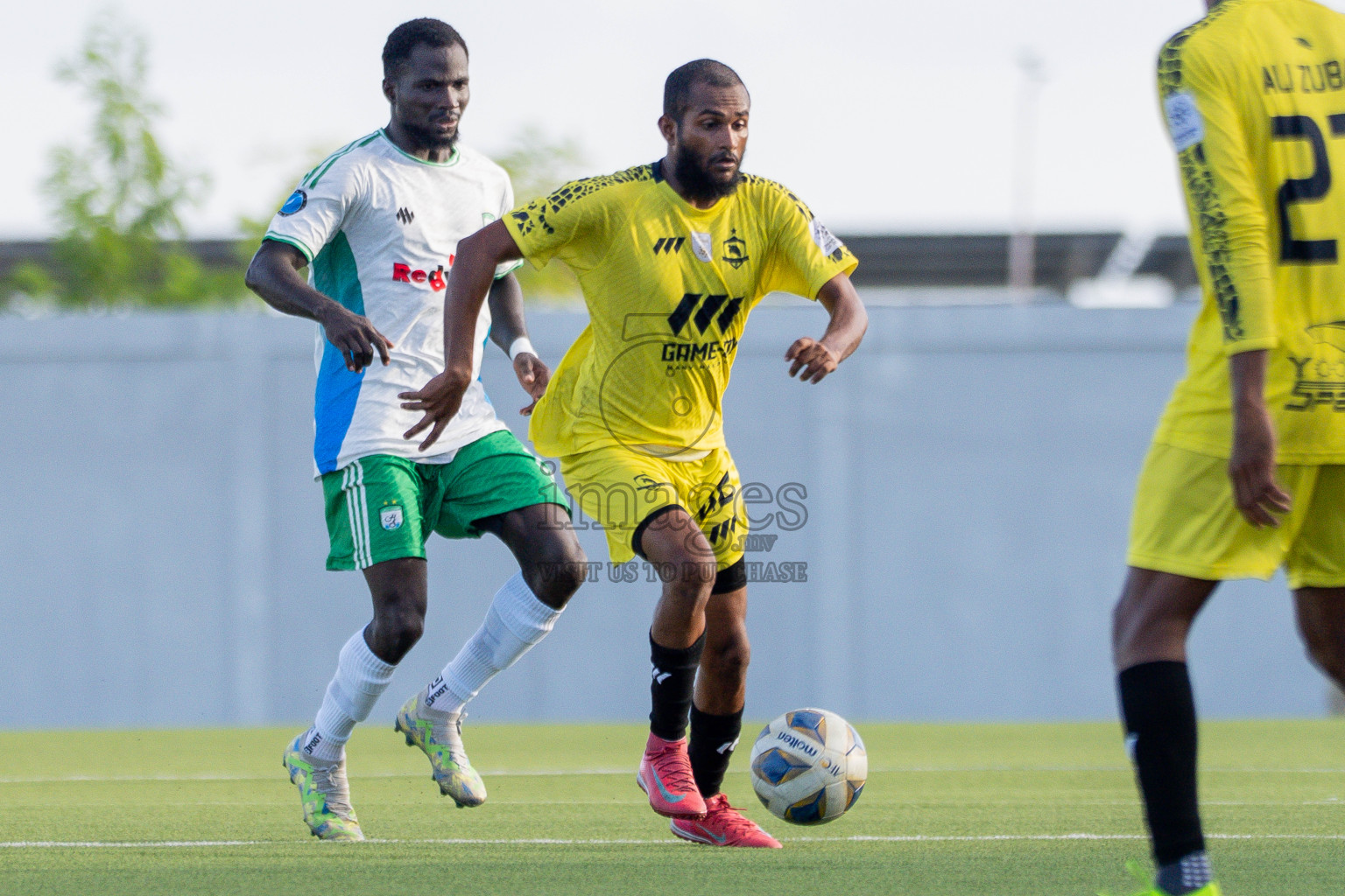 Semi Finals Match 02 Huss Songun FT VS Velaa Sports Club in Day 8 of Eydhafushi Cup 2025 held in Eydhafushi Football Stadium at B. Eydhafushi, Maldives on Saturday, 13th September 2025. Photos: Arif Rasheed / images.mv