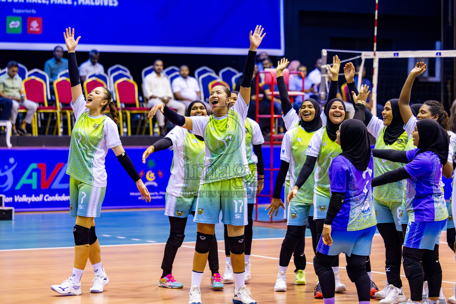 Police Club vs Club Wamco in the Final of Women's Division of VAM Cup 2025 held in Male', Maldives on Thursdsay, 17th April 2025 at Social Center Indoor Hall Photos By: Nausham Waheed / images.mv