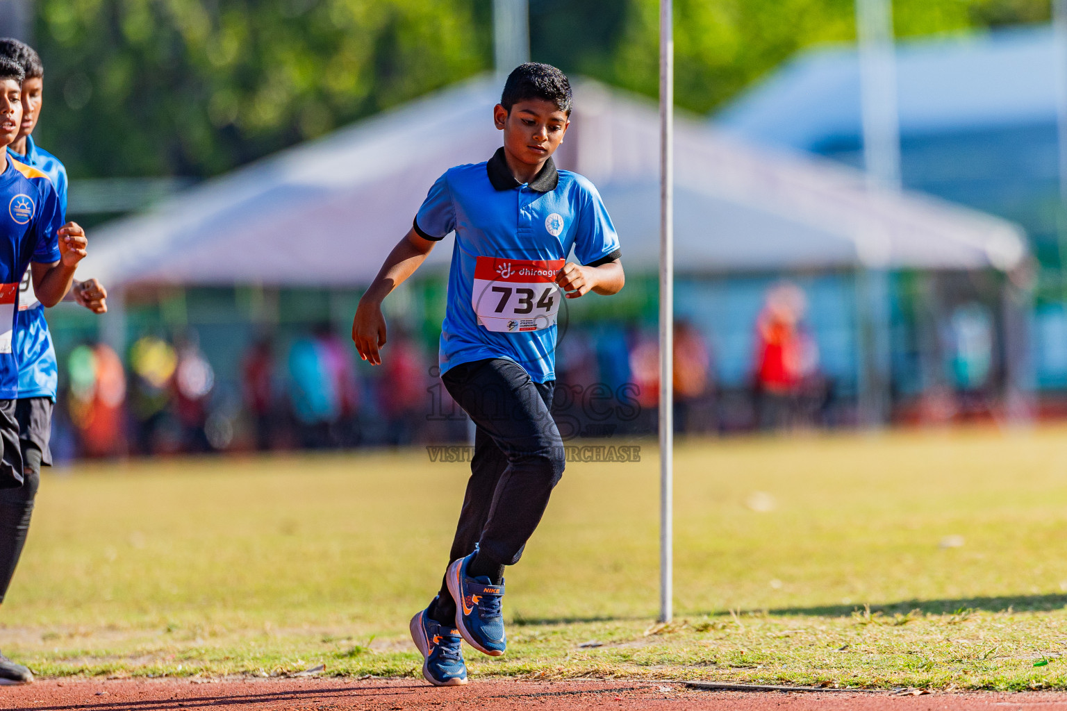 Day 1 of Inter-school Athletics Championship 2025 held in Ekuveni Synthetic Track, Male', Maldives on Monday, 06th October 2025. Photos by: Areef Adam  / Images.mv