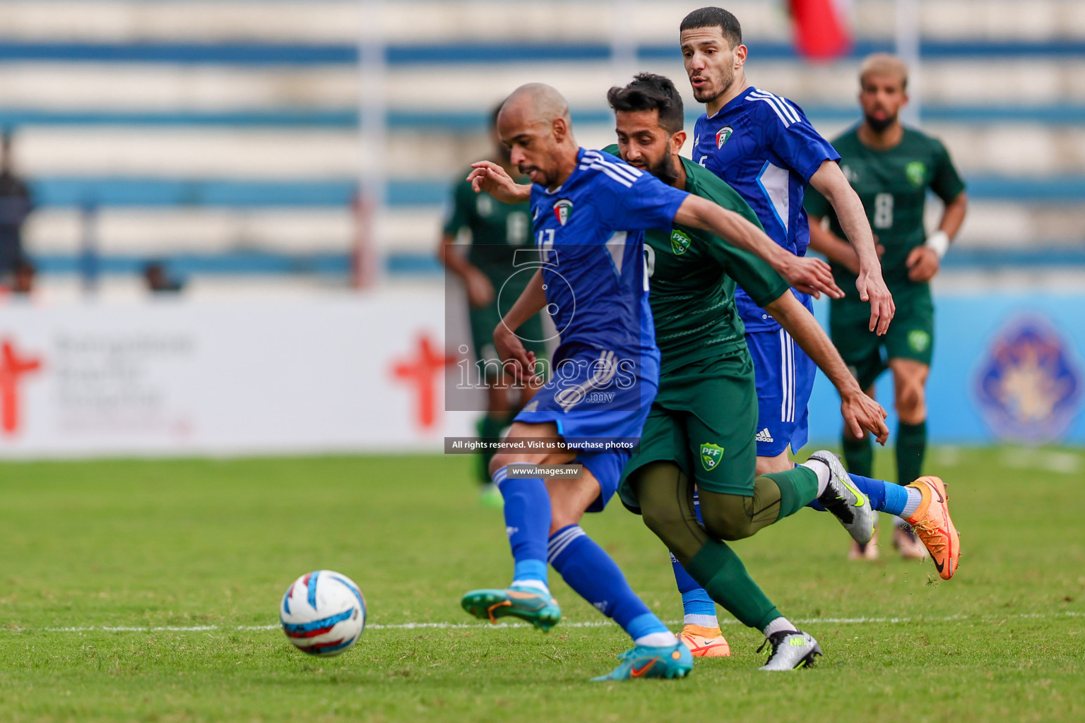 Pakistan vs Kuwait in SAFF Championship 2023 held in Sree Kanteerava Stadium, Bengaluru, India, on Saturday, 24th June 2023. Photos: Hassan Simah / images.mv