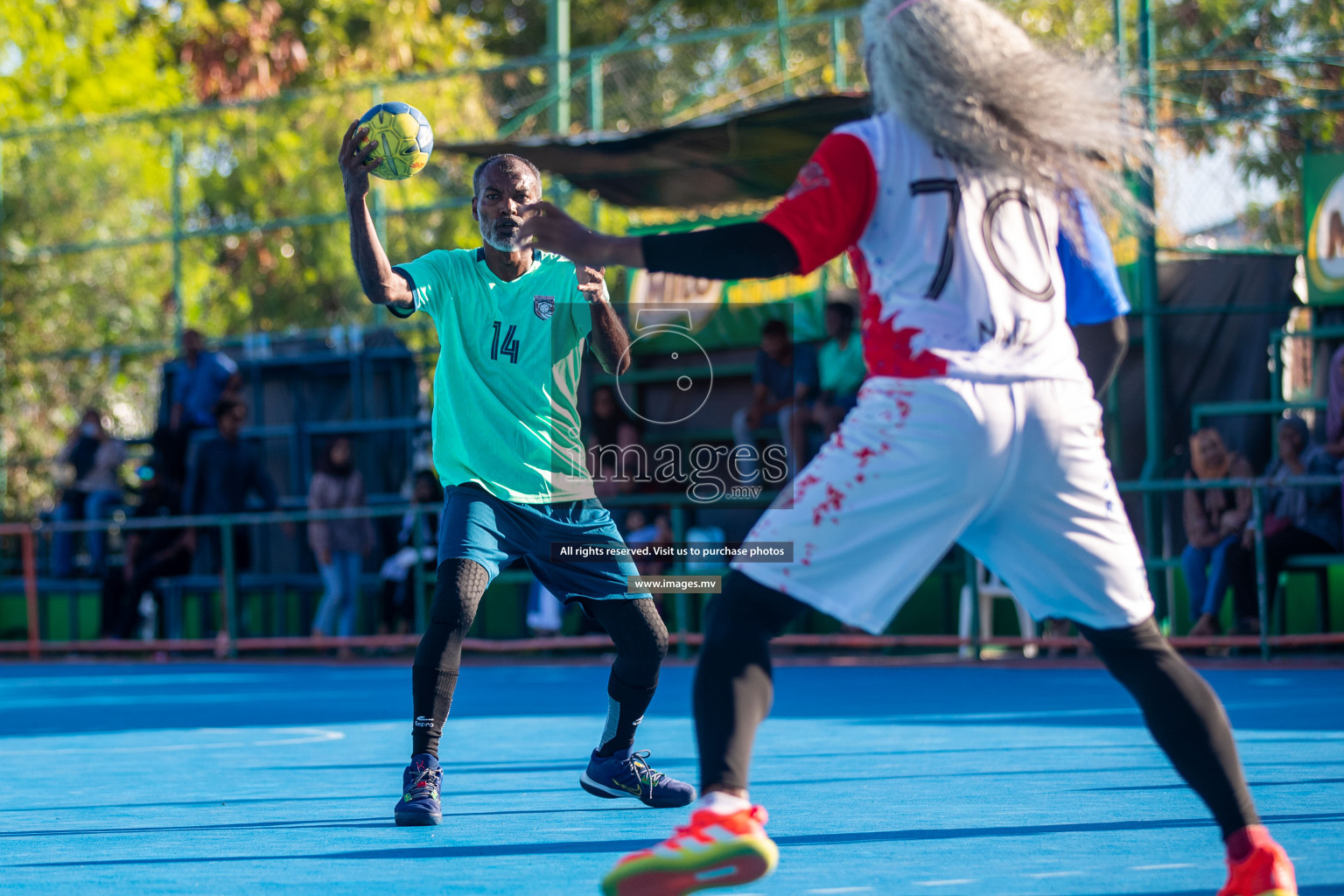 Day 6 of 6th MILO Handball Maldives Championship 2023, held in Handball ground, Male', Maldives on Thursday, 25th May 2023 Photos: Shuu Abdul Sattar/ Images.mv