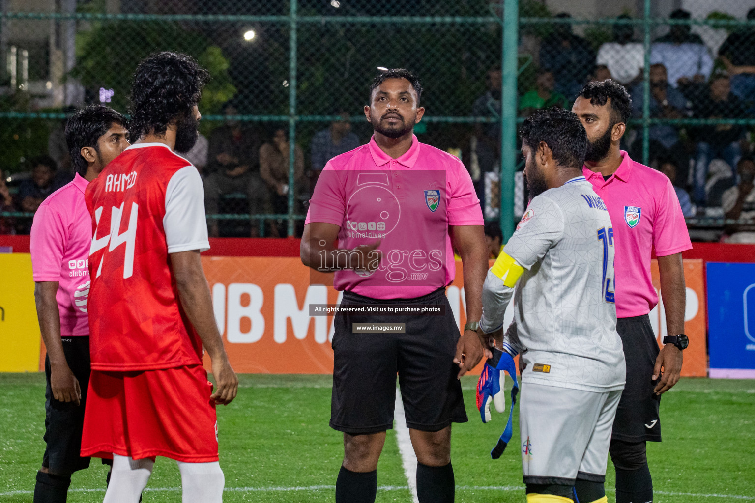 Customs RC vs Club Aasandha in Club Maldives Cup 2022 was held in Hulhumale', Maldives on Saturday, 15th October 2022. Photos: Hassan Simah/ images.mv