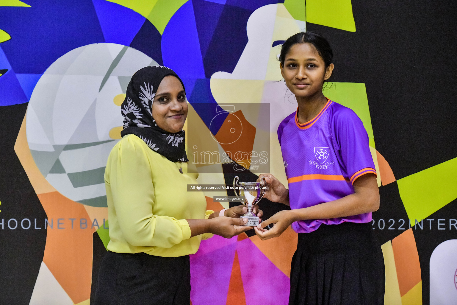 Day 9 of 23rd Inter-School Netball Tournament was held in Male', Maldives on 31st October 2022. Photos: Nausham Waheed / images.mv