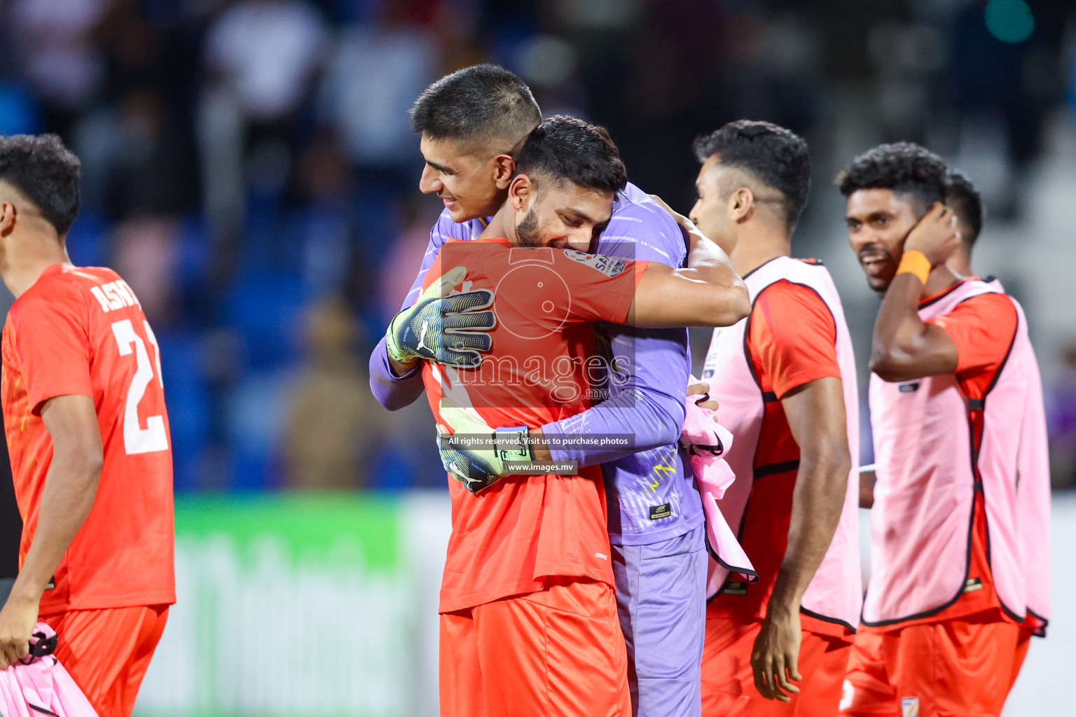 Kuwait vs India in the Final of SAFF Championship 2023 held in Sree Kanteerava Stadium, Bengaluru, India, on Tuesday, 4th July 2023. Photos: Nausham Waheed / images.mv