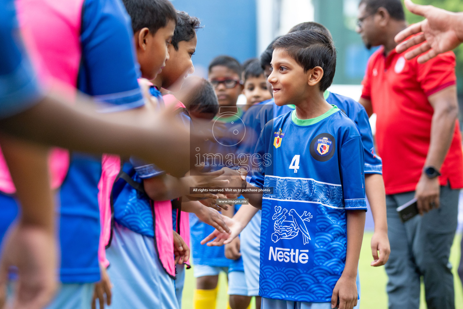 Day 1 of Nestle kids football fiesta, held in Henveyru Football Stadium, Male', Maldives on Wednesday, 11th October 2023 Photos: Nausham Waheed Images.mv