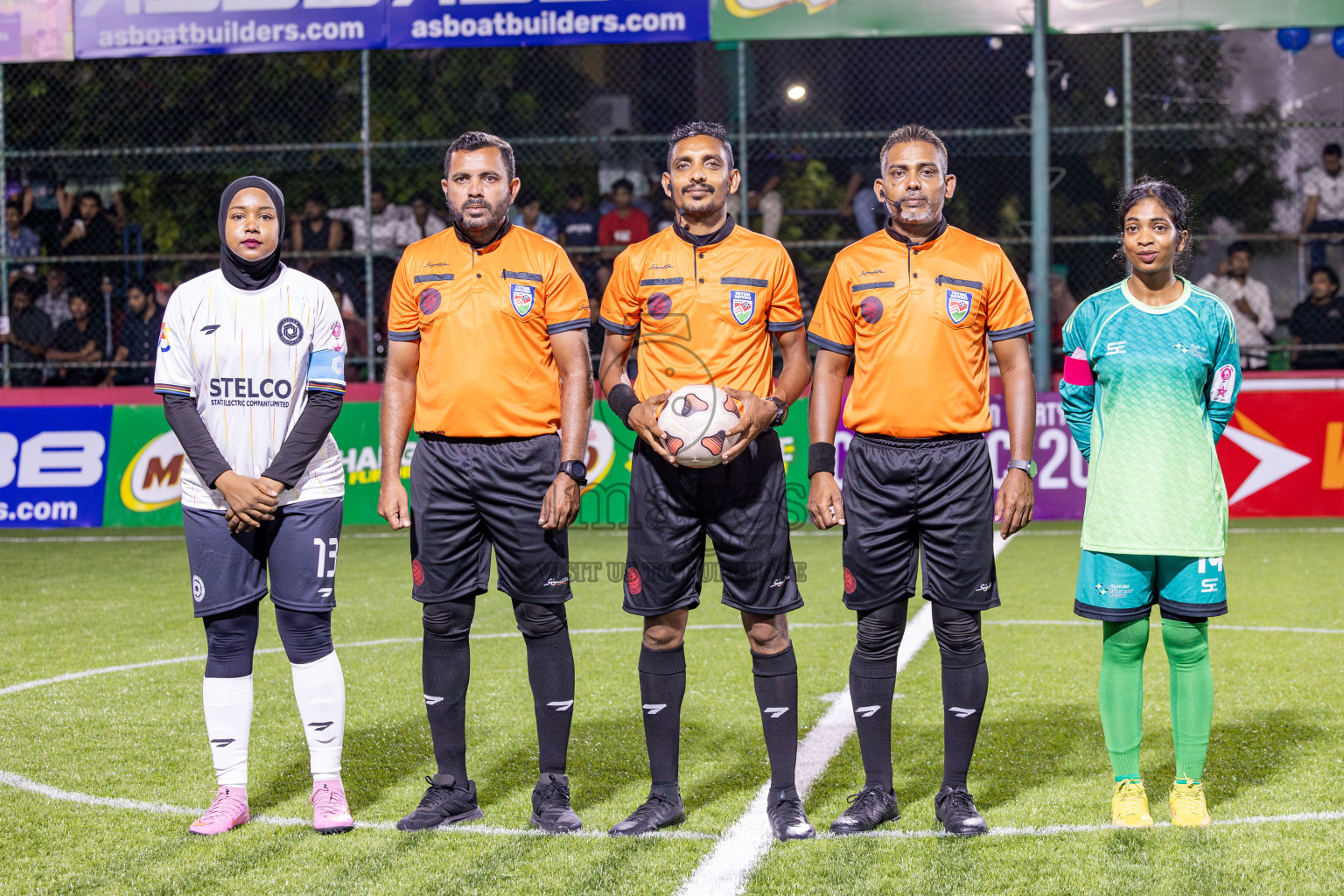 STELCO RC vs Hulhumale Hospital in Eighteen Thirty Classic of Club Maldives Cup 2025 held in Rehendi Futsal Ground, Hulhumale', Maldives on Thursday, 4th September 2025. Photos: Ismail Thoriq / images.mv
