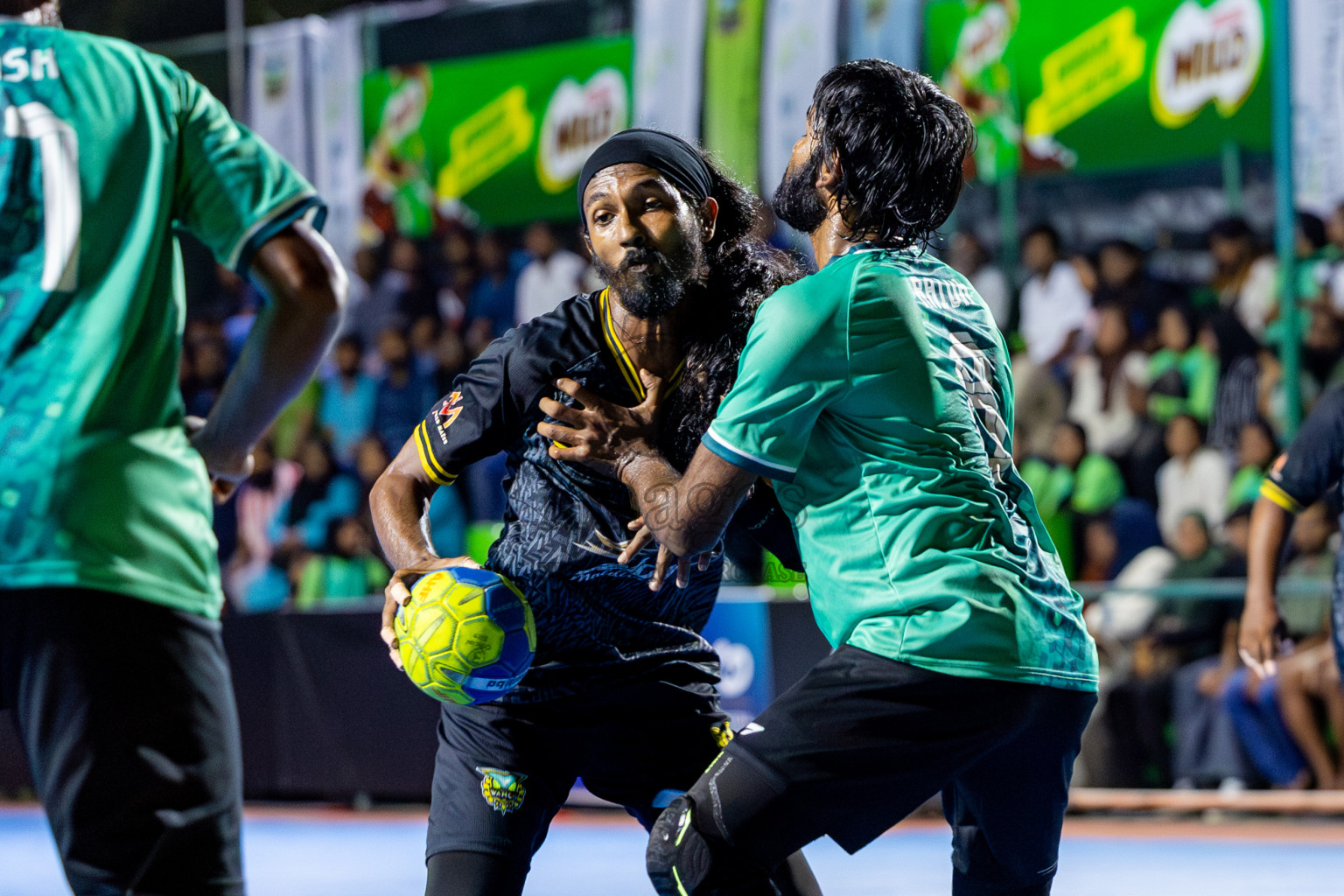 1st Division Final of 8th Inter-Office/Company Handball Tournament 2024, held in Handball ground, Male', Maldives on Tuesday, 11th September 2024 Photos: Nausham Waheed/ Images.mv