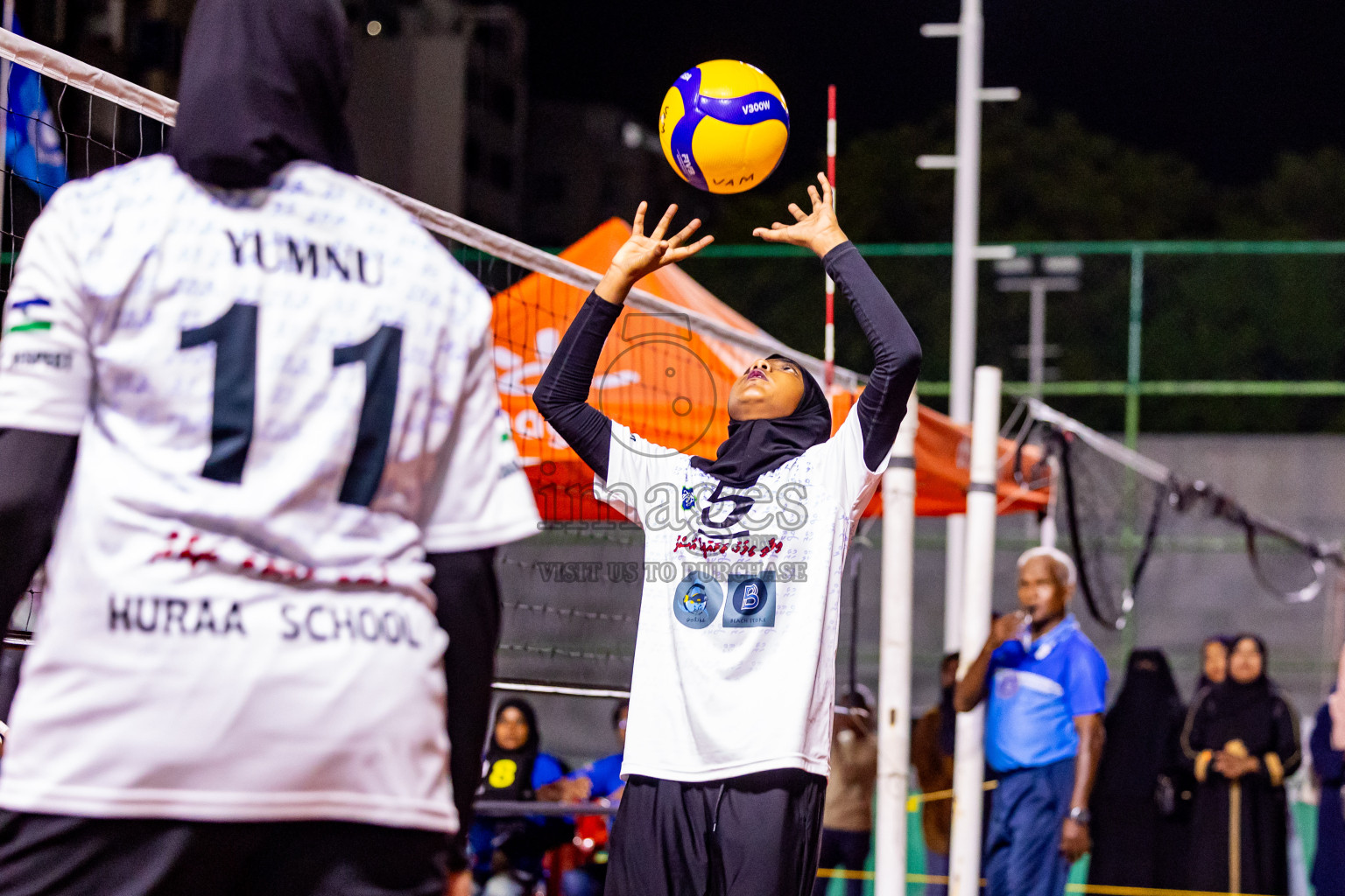 Day 13 of Interschool Volleyball Tournament 2024 was held in Ekuveni Volleyball Court at Male', Maldives on Thursday, 5th December 2024. Photos: Nausham Waheed / images.mv