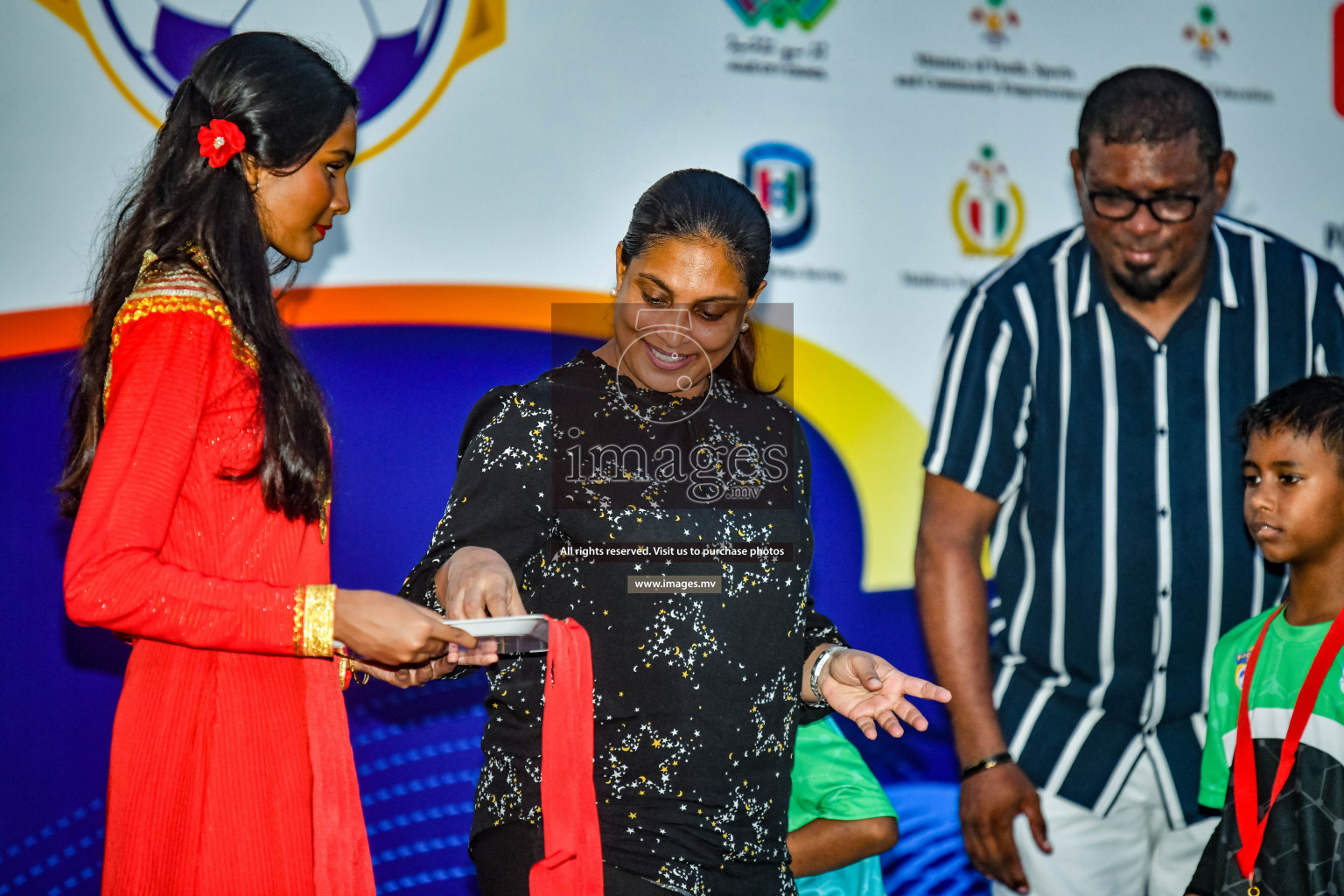 Day 4 of Milo Kids Football Fiesta 2022 was held in Male', Maldives on 22nd October 2022. Photos: Nausham Waheed / images.mv