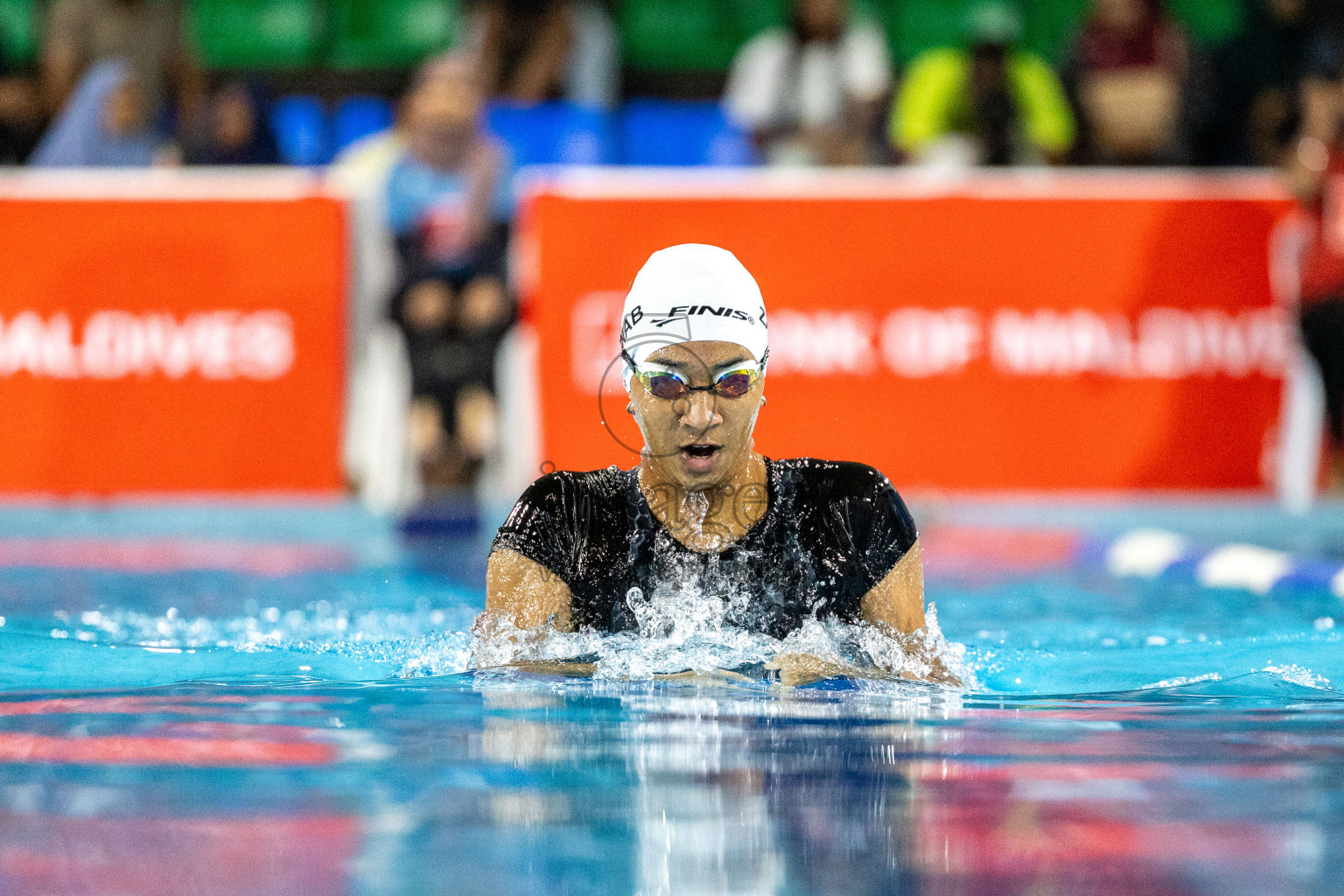 Day 7 of National Swimming Competition 2024 held in Hulhumale', Maldives on Thursday, 19th December 2024.
Photos: Ismail Thoriq / images.mv