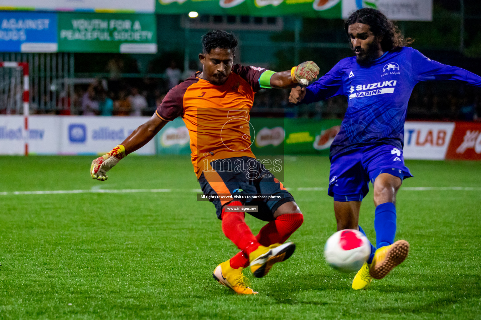 Team MTCC vs Cub Fen in Club Maldives Cup 2022 was held in Hulhumale', Maldives on Monday, 17th October 2022. Photos: Hassan Simah/ images.mv