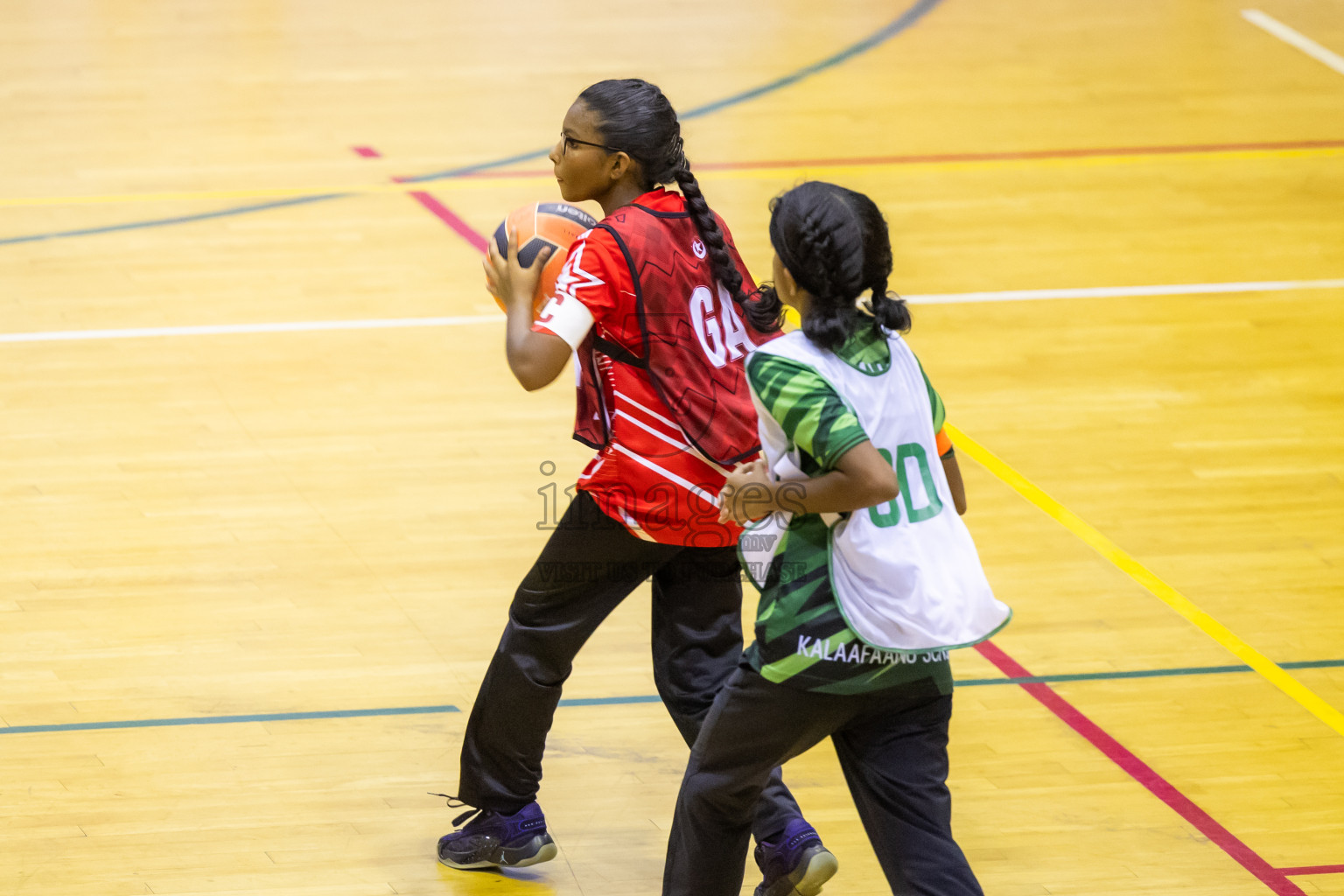 Day 14 of 25th Inter-School Netball Tournament was held in Social Center at Male', Maldives on Sunday, 25th August 2024. Photos: Hasni / images.mv