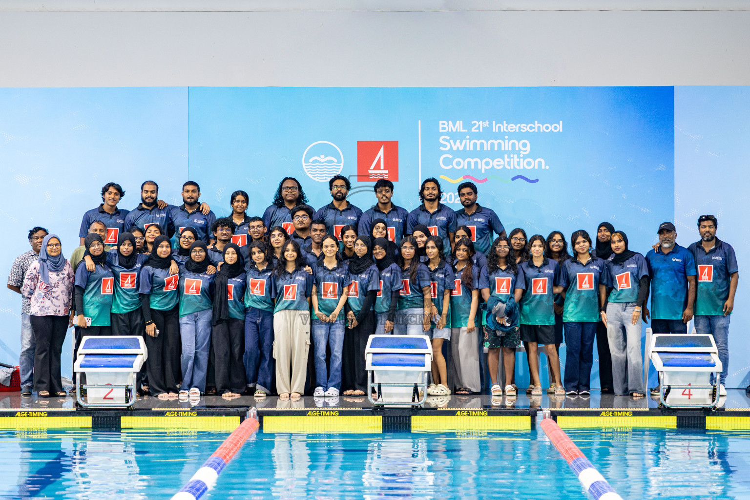 Day 6 of BML 21st Interschool Swimming Competition 2025 was held in Hulhumale' Swimming Pool, Hulhumale', Maldives on Thursday, 16th October 2025.
Photos: Hassan Simah / images.mv