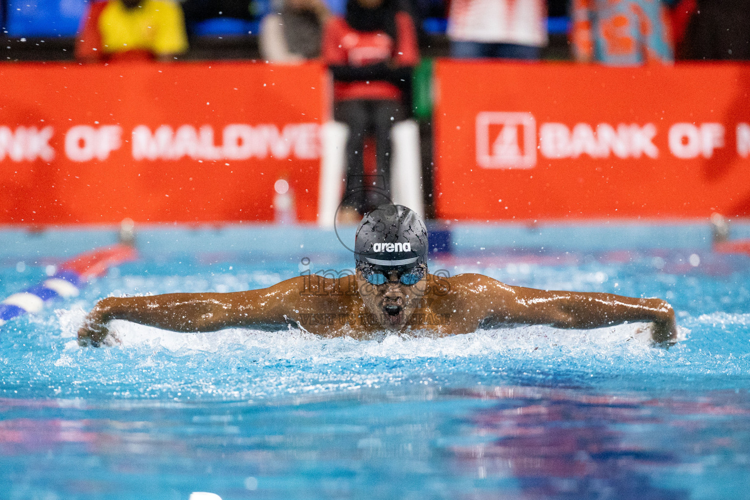 Day 4 of 20th Inter-school Swimming Competition 2024 held in Hulhumale', Maldives on Tuesday, 15th October 2024. Photos: Ismail Thoriq / images.mv